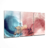 Soft Colors Mega Glass Wall Art.